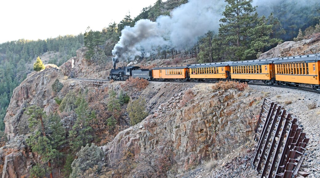 Train making its way from Silverton back to Durango. There are some really special scenic parts along the way.
#Trovember