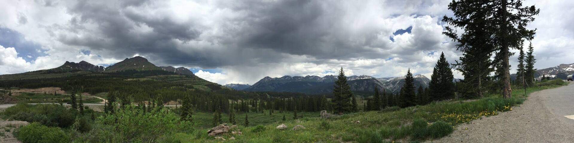 Along the Million Dollar Highway. View after view after view.