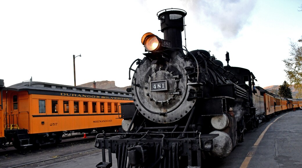 Engine 481 working the line between Durango and Silverton.
#Trovember