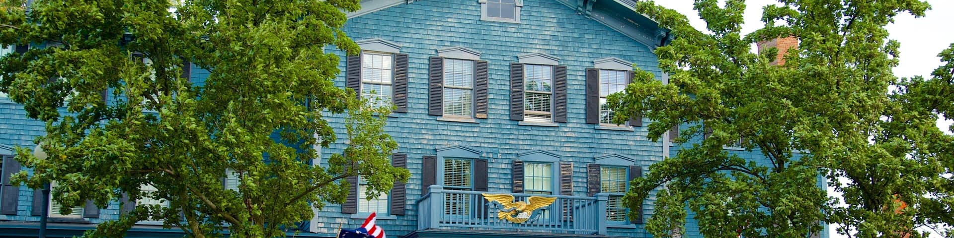 Skaneateles mostrando uma cidade