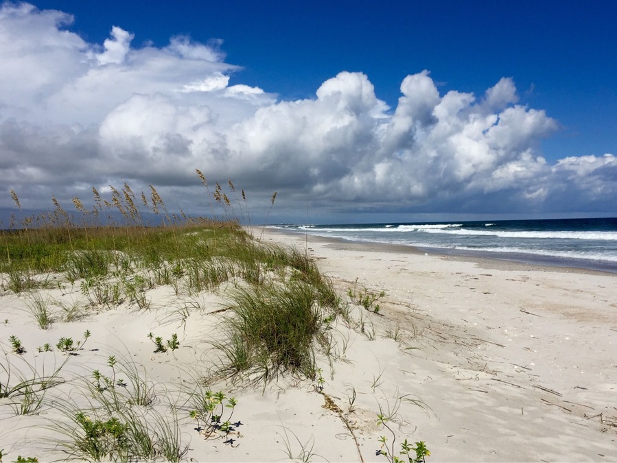 Island only accessible by boat, Wilmington NC