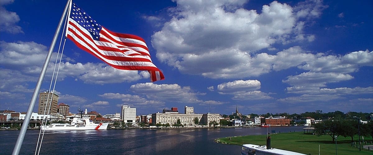 Wilmington which includes a river or creek