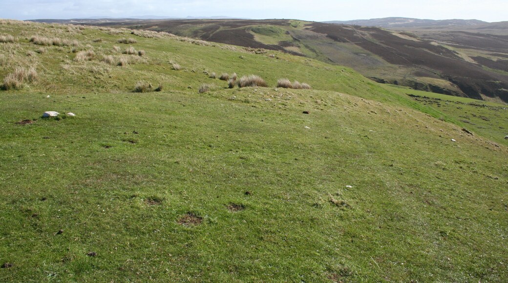 RSPB nature reserve The Oa. Blick auf die Landschaft des Schutzgebiets.