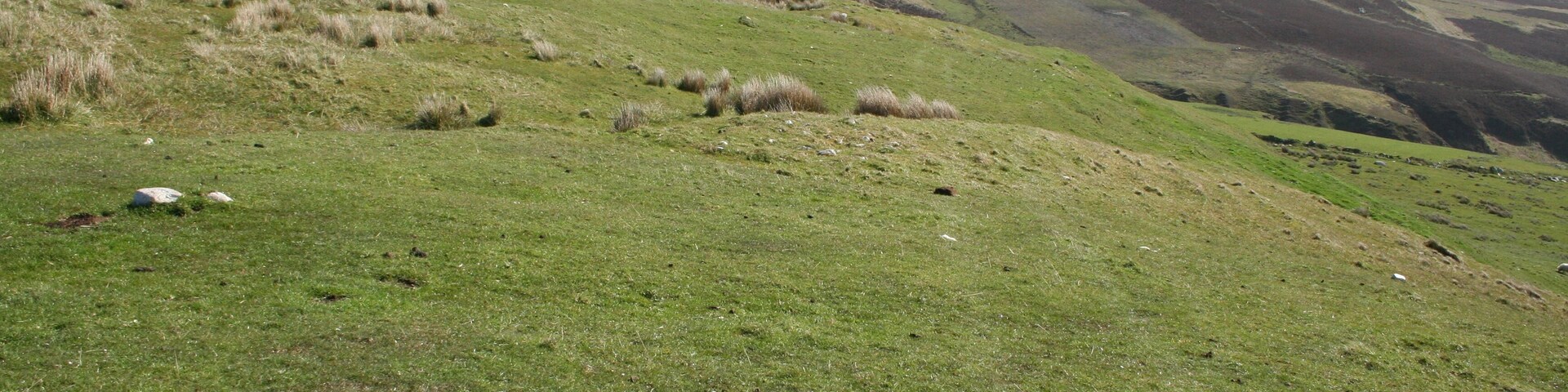RSPB nature reserve The Oa. Blick auf die Landschaft des Schutzgebiets.