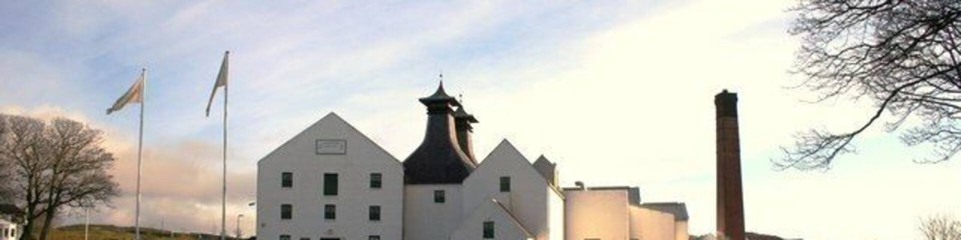 Lagavulin Distillery One of Islay's oldest distillery whose origins lay in ten or more "bothies" producing moonshine illicit spirit.