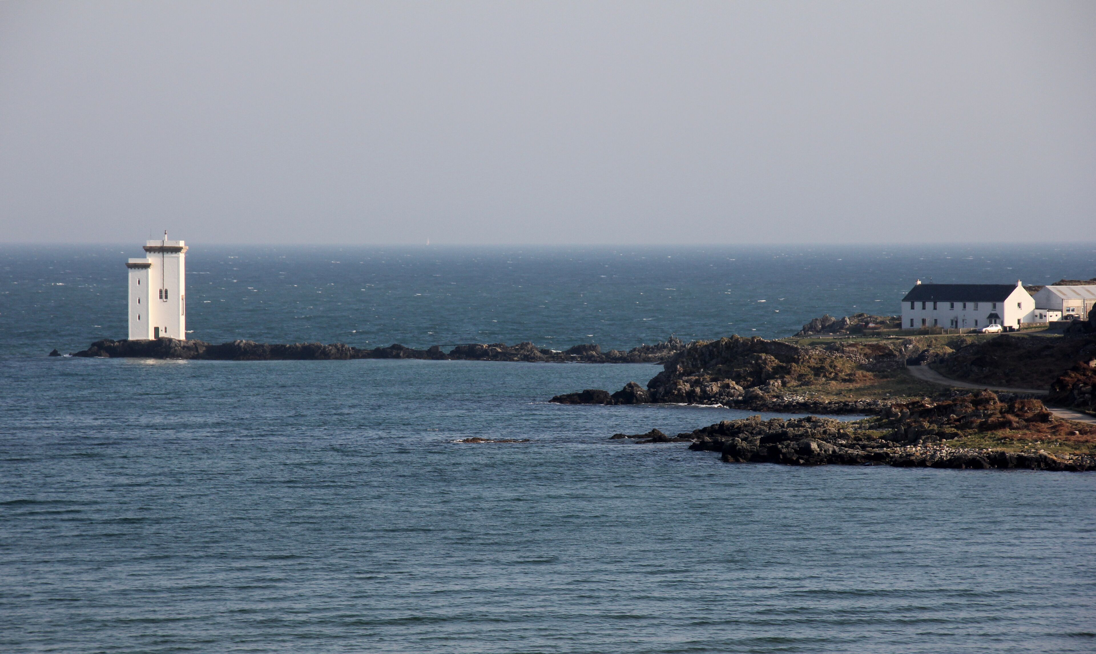 Carraigh Fhada lighthouse, Port Ellen