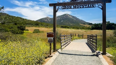 Iron Mountain Hiking Trail Head in Poway East San Diego County Inland Southern California
