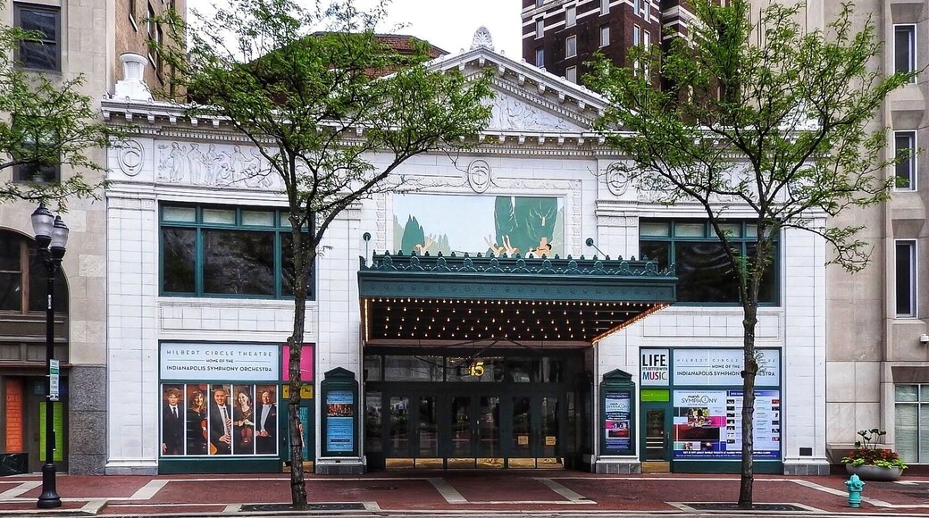 The Hilbert Circle Theatre, located in the Washington Street-Monument Circle Historic District, in Indianapolis, Indiana, was built in 1916 in a Neo-Classical Revival style and listed on the National Register of Historic Places. (June 2015)
#History