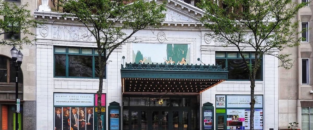 The Hilbert Circle Theatre, located in the Washington Street-Monument Circle Historic District, in Indianapolis, Indiana, was built in 1916 in a Neo-Classical Revival style and listed on the National Register of Historic Places. (June 2015)
#History