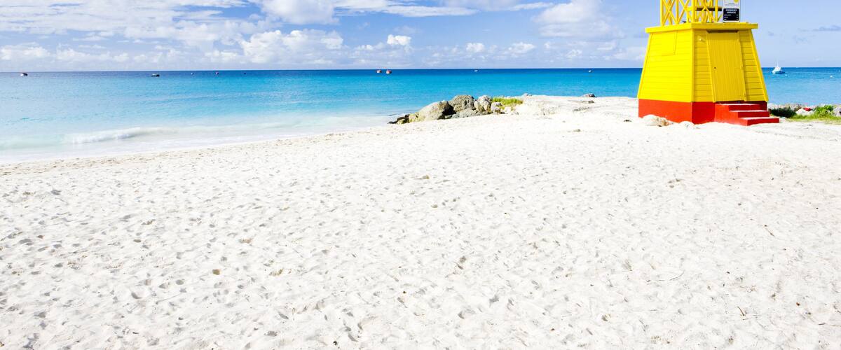 cabin on the beach, Enterprise Beach, Barbados, Caribbean