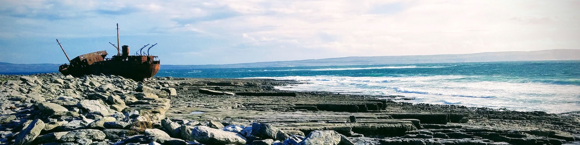 Inis Oir, Aran Islands, County Galway, Ireland. Shipwreck.