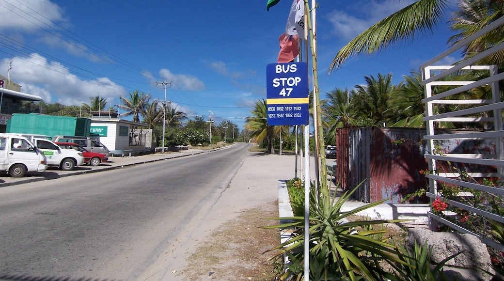 A Bus stop in Nauru. I took the bus to get around, but there were a few times I waited well over an hour. It's supposedly very unpredictable. Luckily, I got a ride from some nice Tongans once.
#OrbitzTravel
