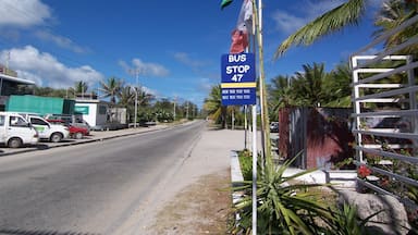 A Bus stop in Nauru. I took the bus to get around, but there were a few times I waited well over an hour. It's supposedly very unpredictable. Luckily, I got a ride from some nice Tongans once.
#OrbitzTravel
