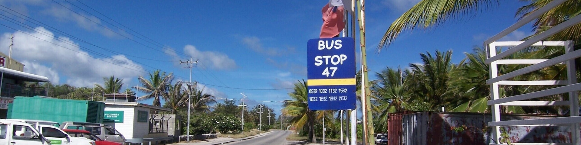 A Bus stop in Nauru. I took the bus to get around, but there were a few times I waited well over an hour. It's supposedly very unpredictable. Luckily, I got a ride from some nice Tongans once.
#OrbitzTravel