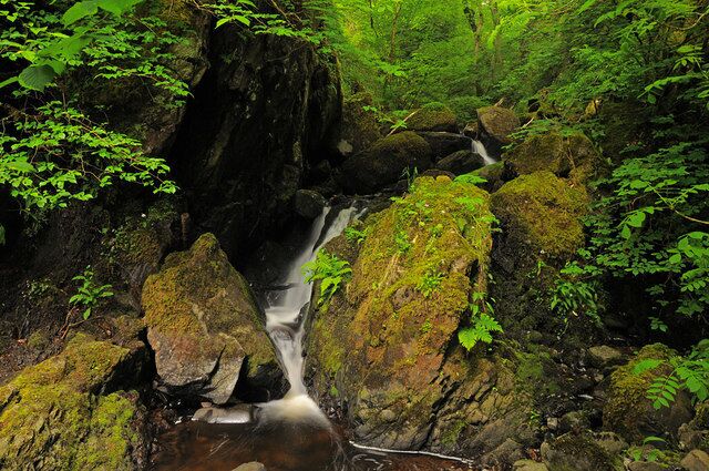 Small waterfall near Abriachan