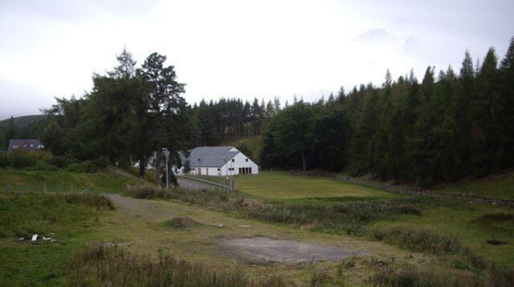 Tomatin Leisure Centre And playing field.