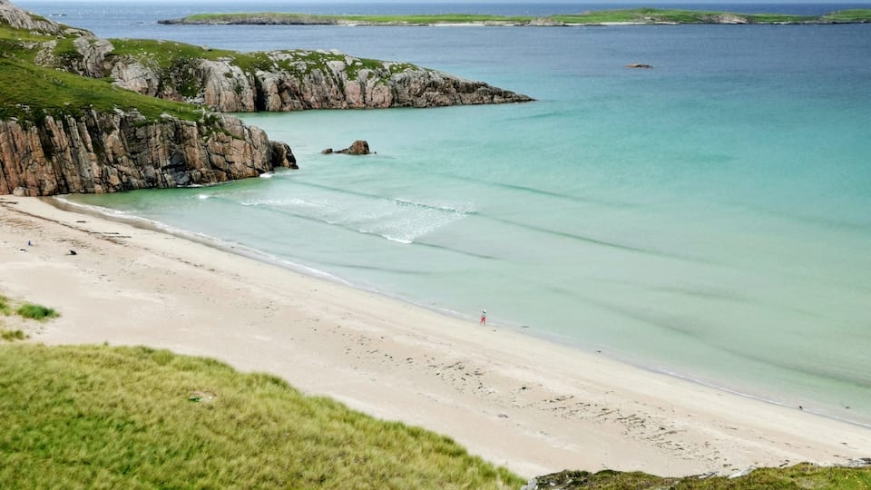 Beautiful and cristal waters with whit sand beaches