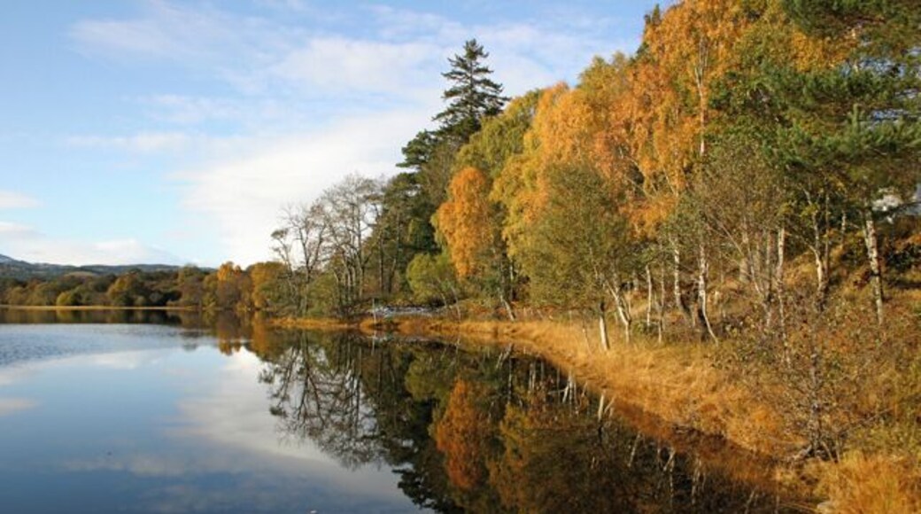 Loch Meiklie Autumn colours on Loch Meiklie along Glen Urquart.