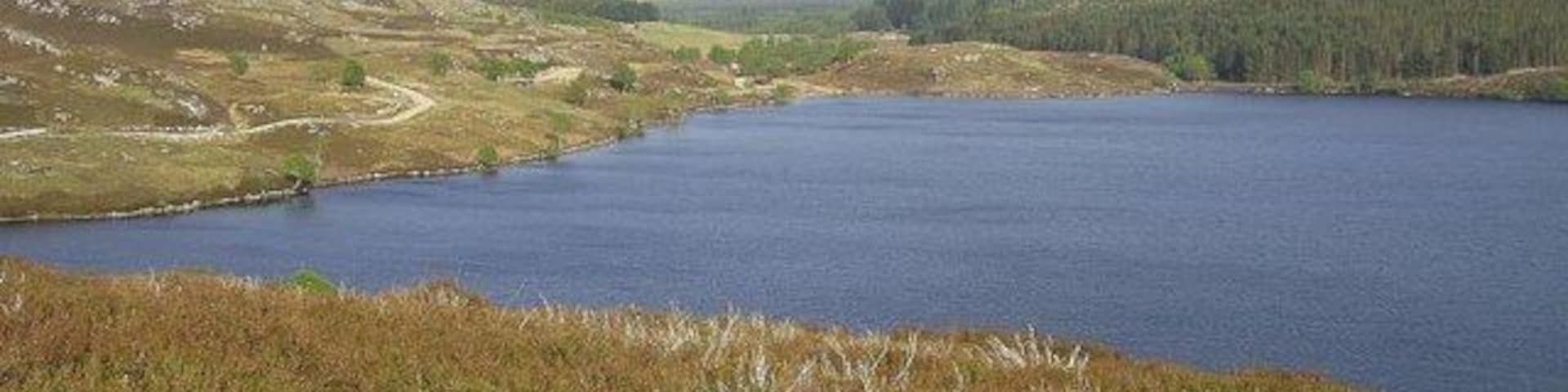 Loch Kemp The east shore of Loch Kemp