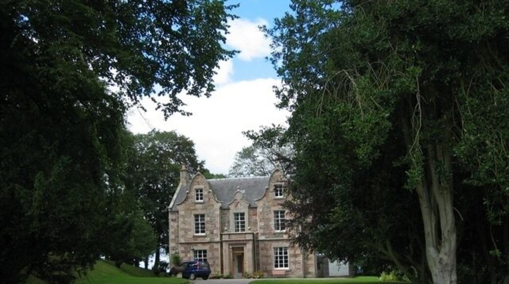 The old manse at Croy, now a private residence