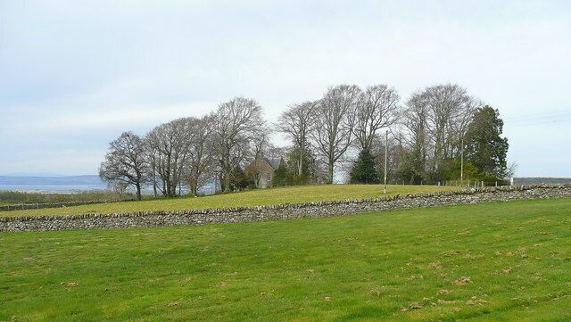 Croy Manse Viewed from the north side of Croy churchyard. The house has a fine view north towards the Moray Firth.