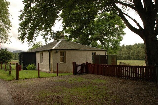 House on the B851 by Farr House on the B851 by Farr just in the corner of this square.