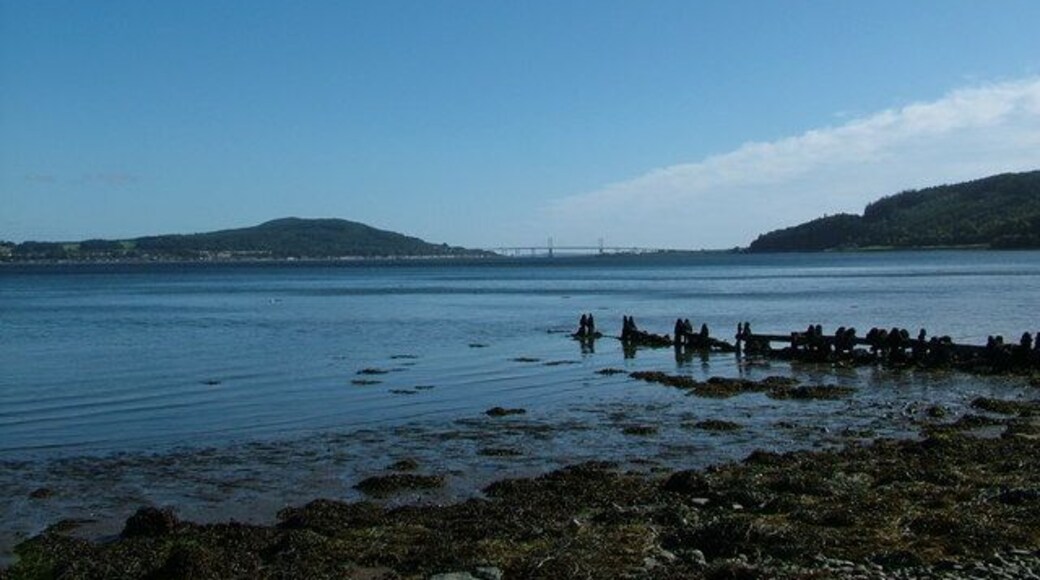Beauly Firth and Kessock Bridge Beauly Firth and Kessock Bridge in the distance taken from Bunchrew shore.