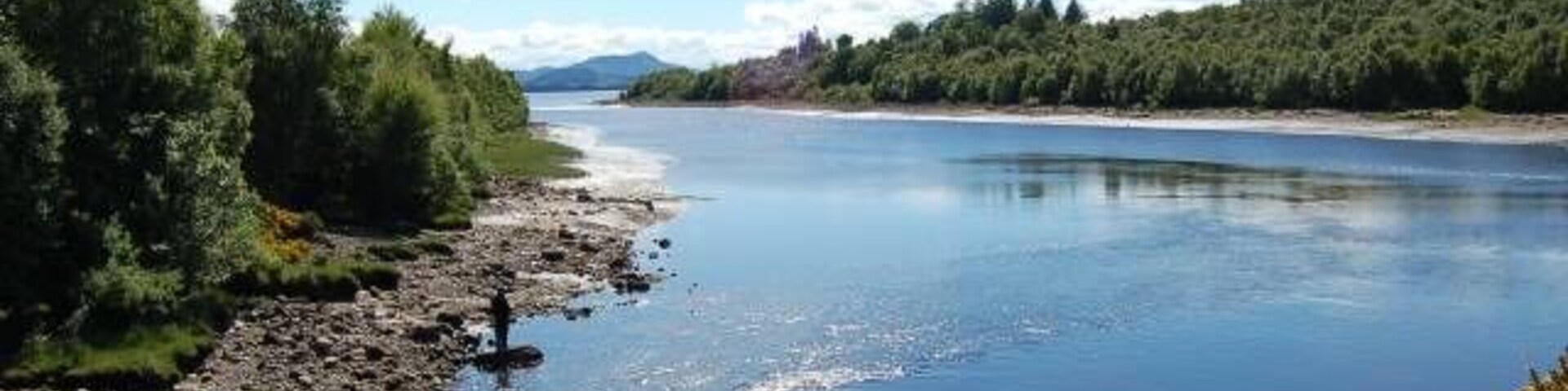 Loch Garth. Looking SW down Loch Garth