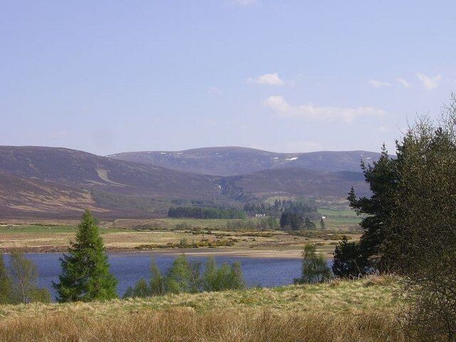 View of Easter Aberchalder from Errogie Easter Aberchalder as seen across Loch Mhor from Errogie. With Carn Liathdiore in the background.