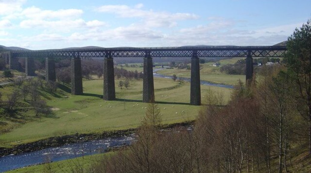 Viaduct ( River Findhorn) Photo taken from A9.