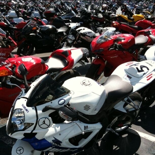 MotoGP, the premier class of motorcycle roadracing in the world, brings in thousands of spectators in late August. 