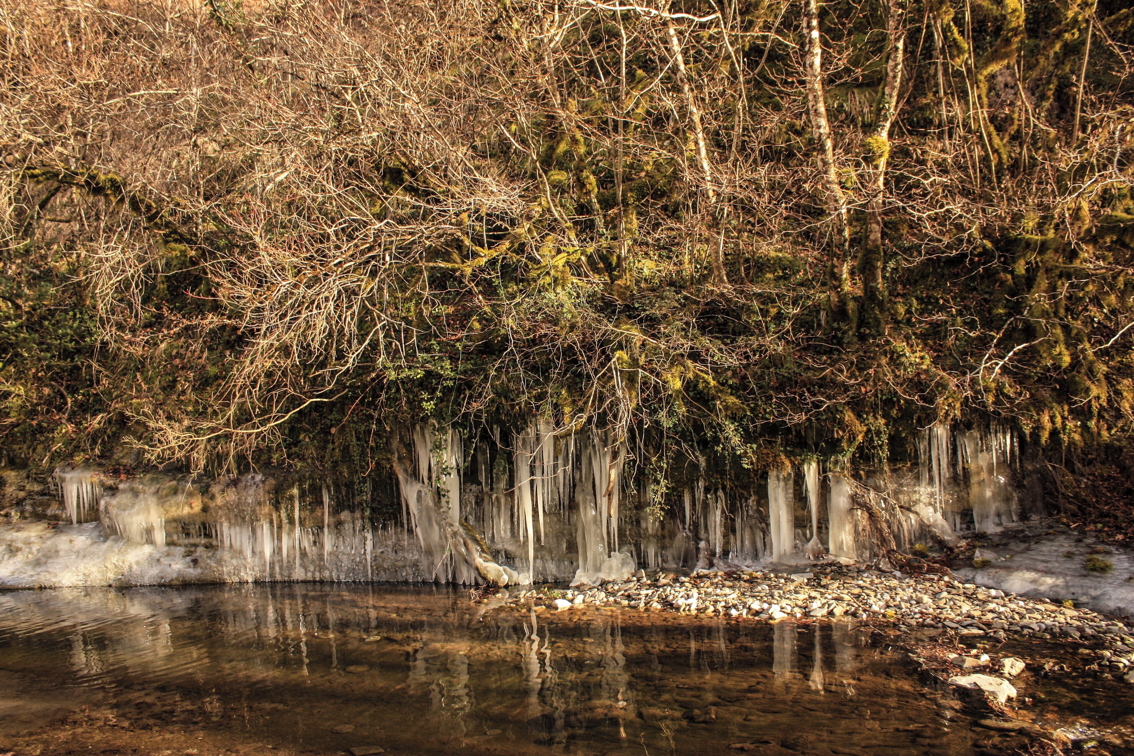 Voidomatis River at Vikos Aoos National Park 
Located about 30 kilometers of Ioannina, this is is the largest National Park of the Greek mainland, with an area of 2.000 km2. Plenty of interconnecting footpaths of many levels of expertise that link stone villages tucked into folds of mountains.