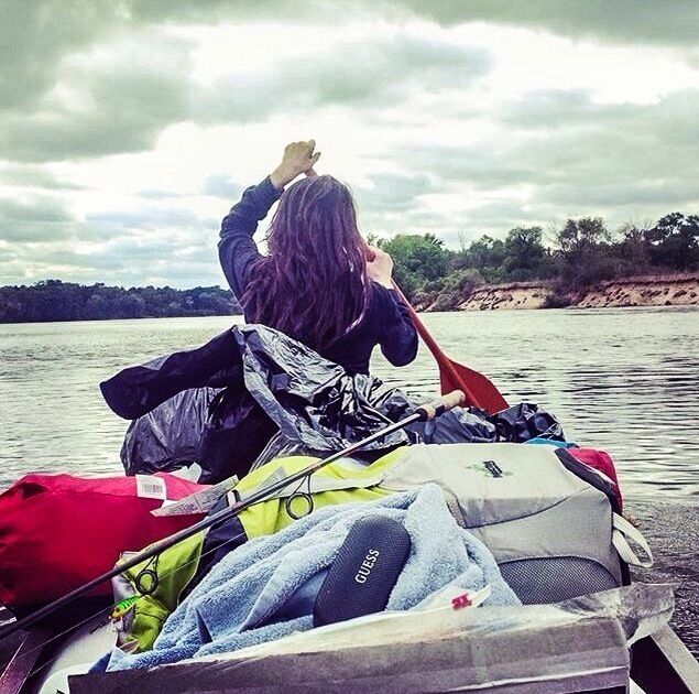 Two day, 22 mile, canoe trip on the Wisconsin River. 