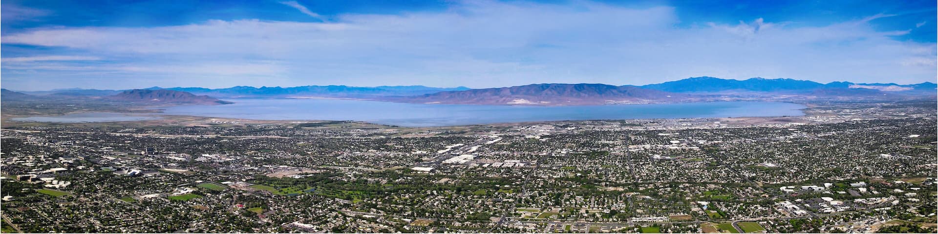 Utah County Panorama by Skip Weeks