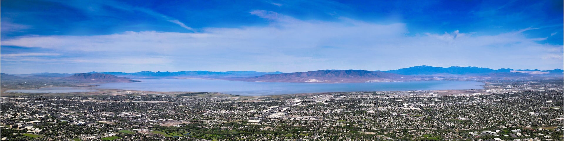 Utah County Panorama by Skip Weeks