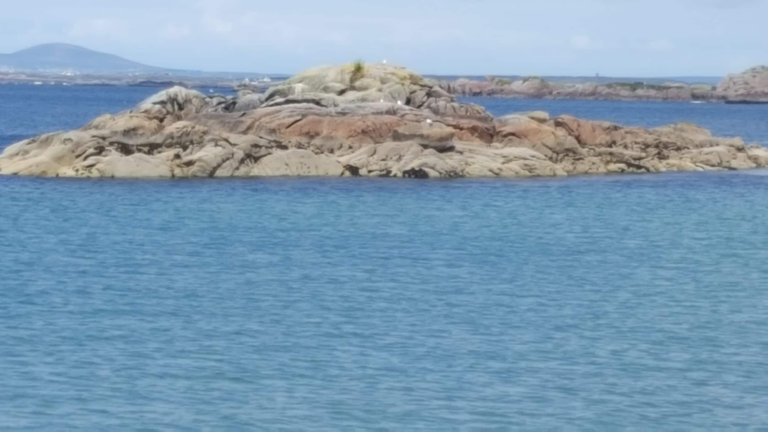 This is the Beautiful views from the Aran islands donegal.. take the arranmore ferry by car from Burtonport.  And spend the day discovering the island ..drive all way around and don't look down when at the edge on the far side very narrow road in places but worth the experience..
Nice pub on seafront and great rocks for sea fishing.