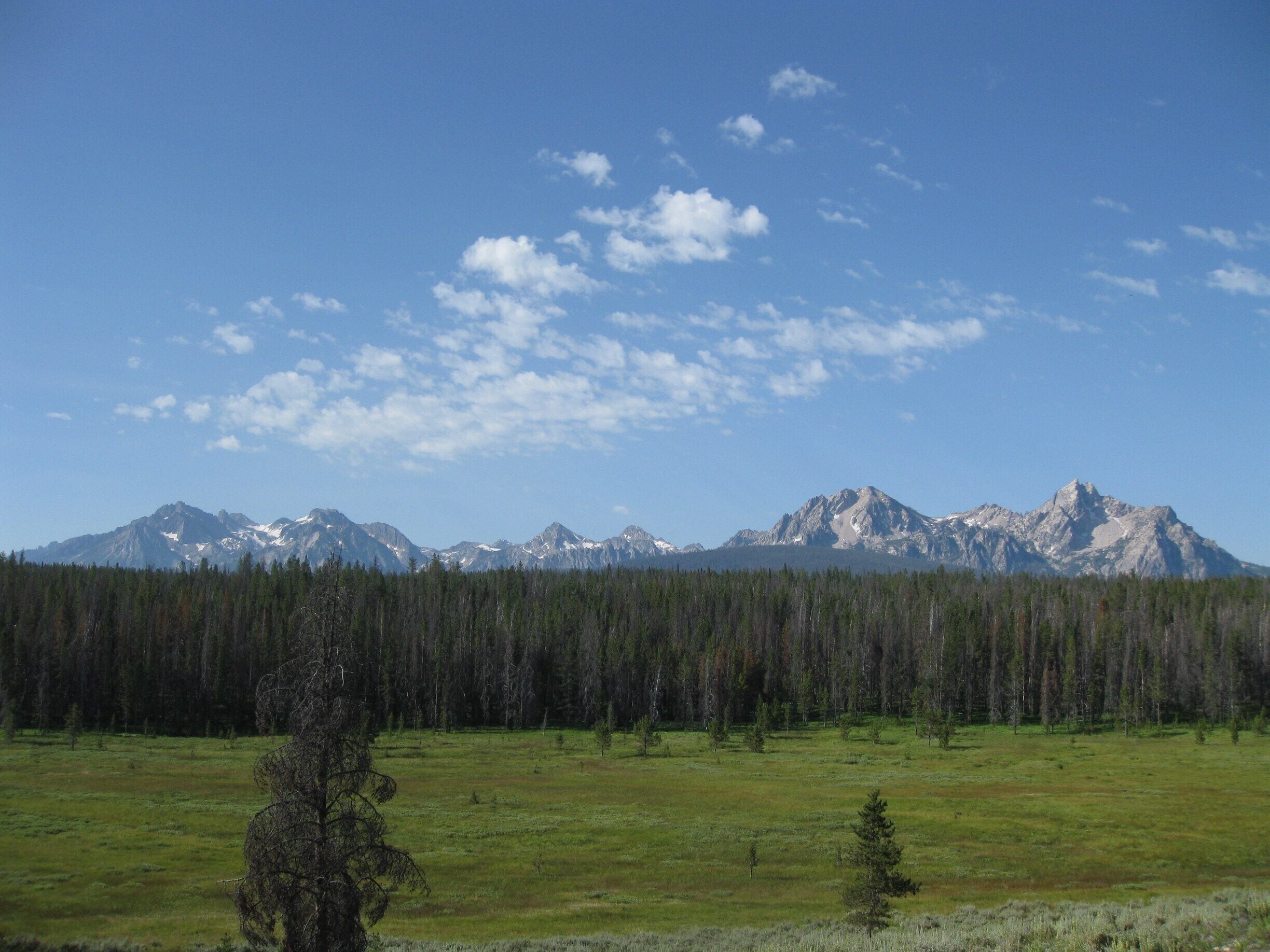 These mountains are beautiful and are almost better than the tetons.
