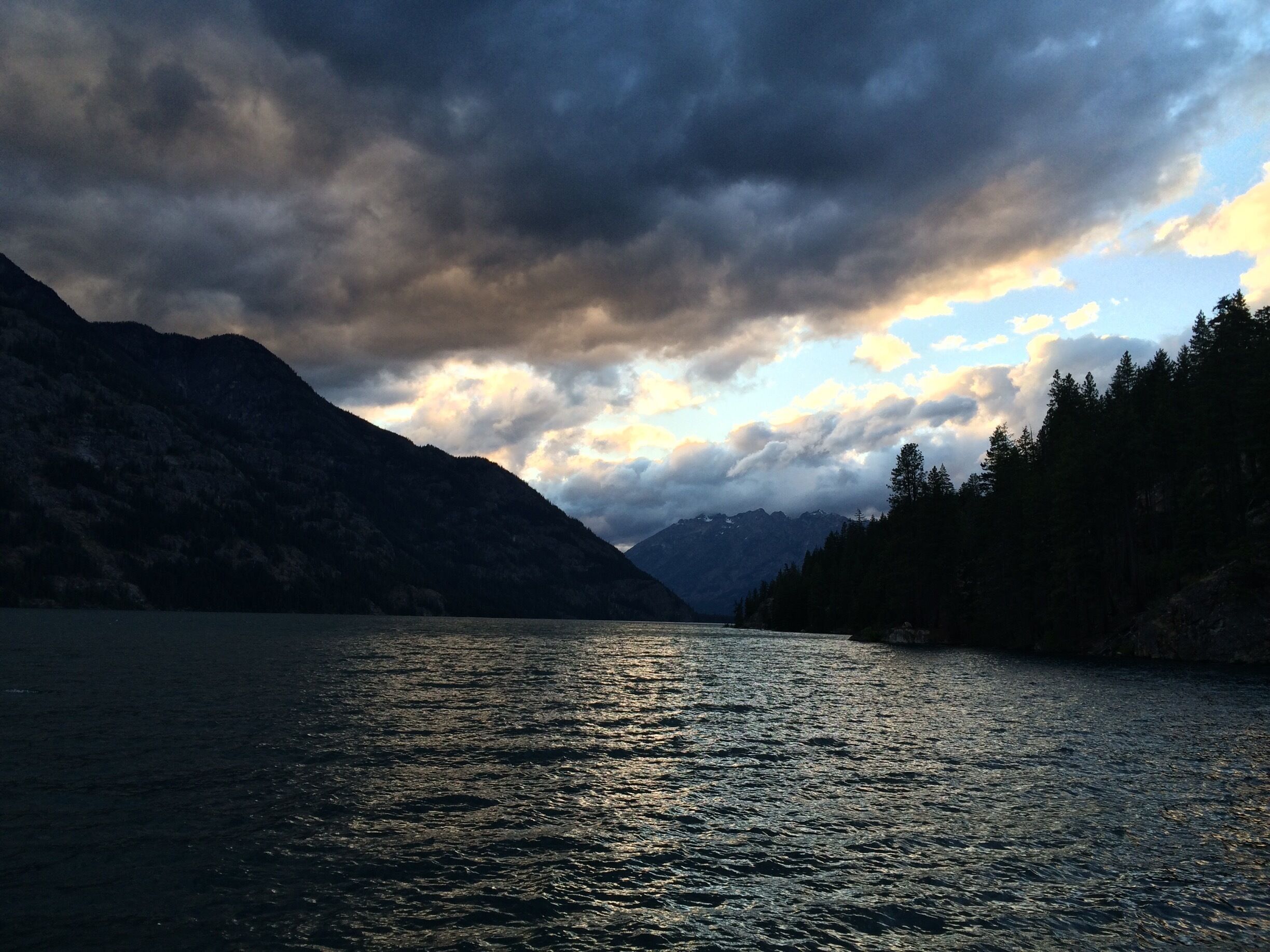 Backpack in the Chelan Lakeshore Trail near Stehekin, WA. This is really a fun hike because it is only accessible by boat or float plane. 