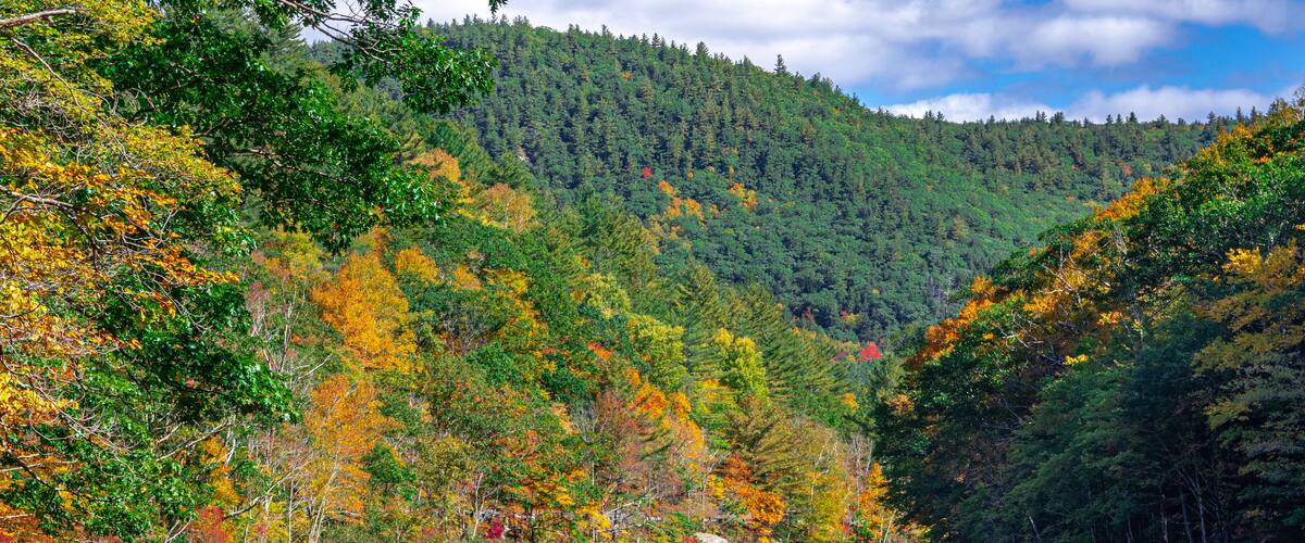 autumn in the mountains