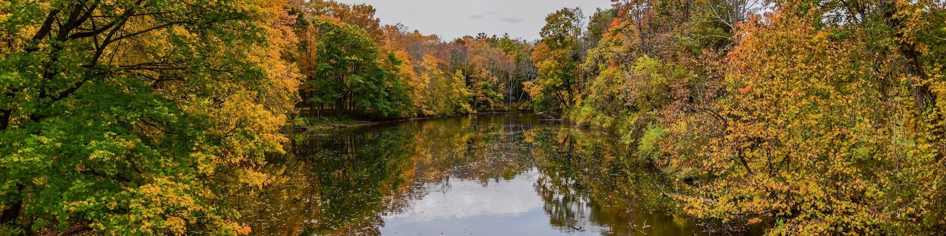Autumn reflection while walking in the vicinity of Norman Rockwell Museum, Stockbridge. #LivingtheDream #Stockbridge #NewEngland #Reflection #Autumn #Walking