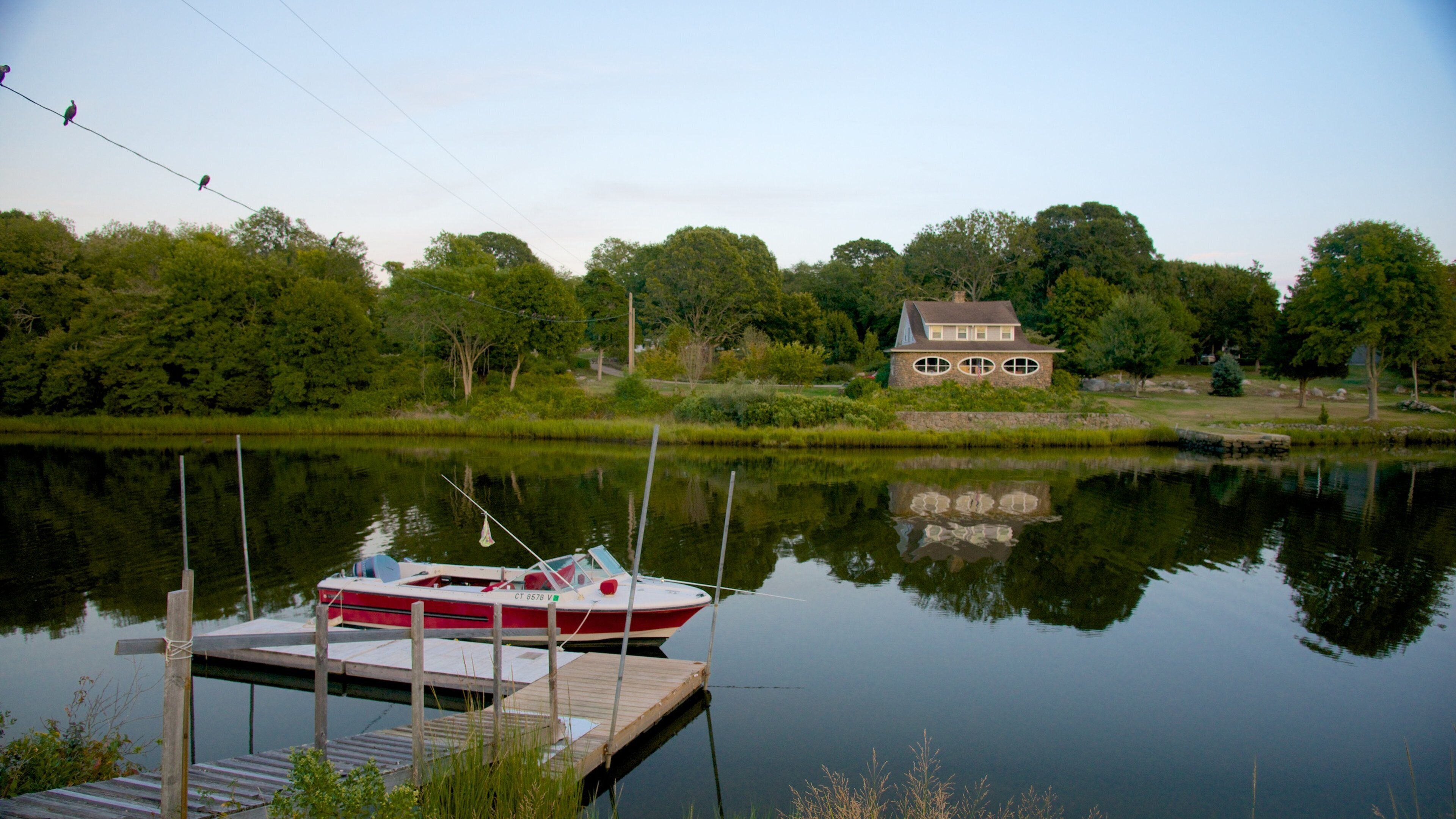 Stonington featuring a lake or waterhole