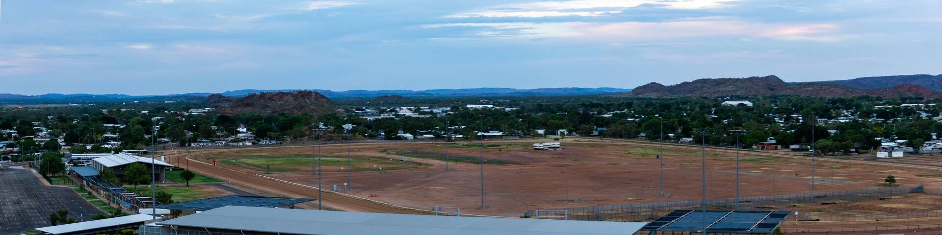 Sports field in the Outback