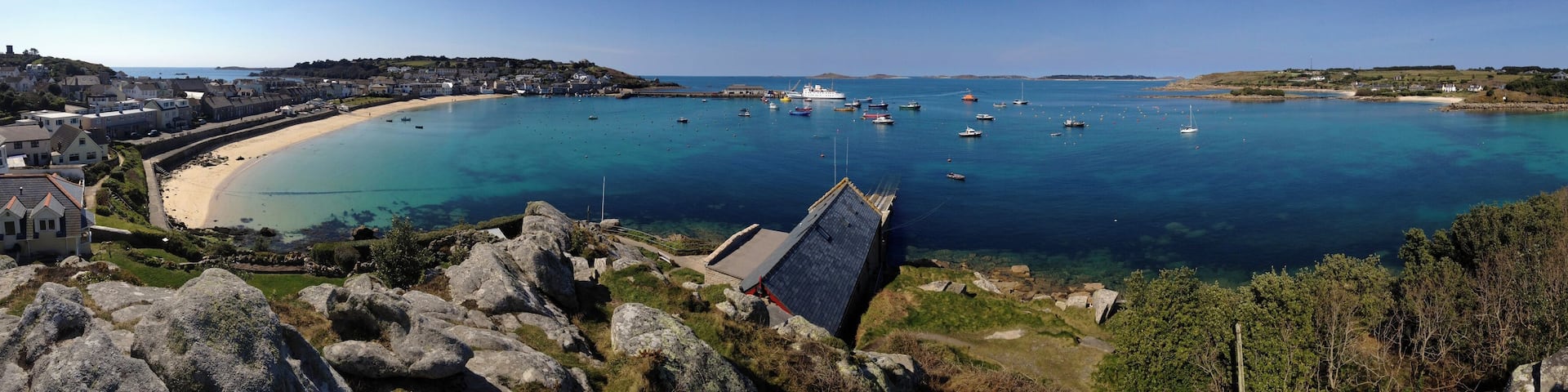 St Mary's harbour Scilly
