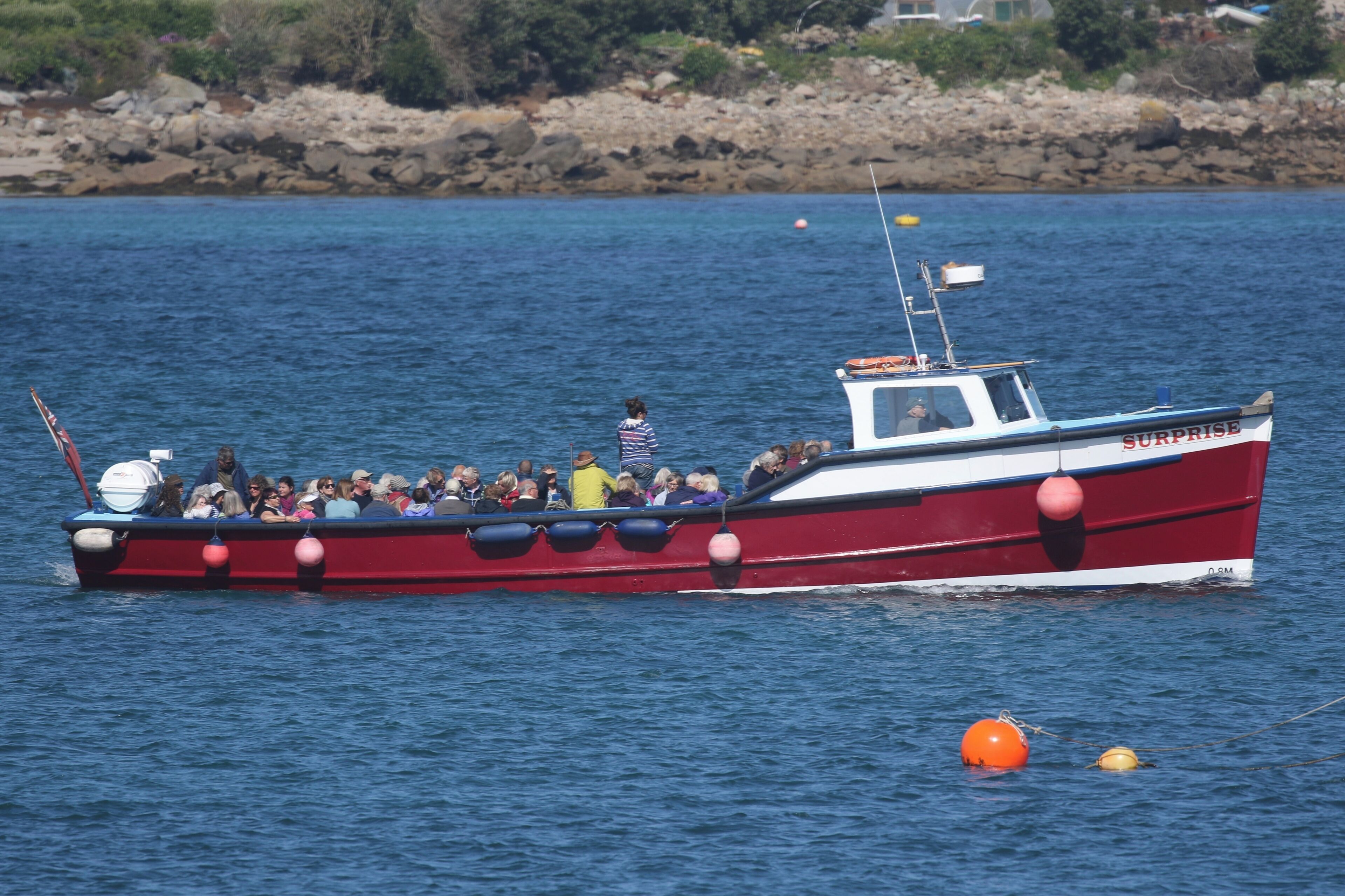 Between Tresco and Bryher in the Isles of Scilly