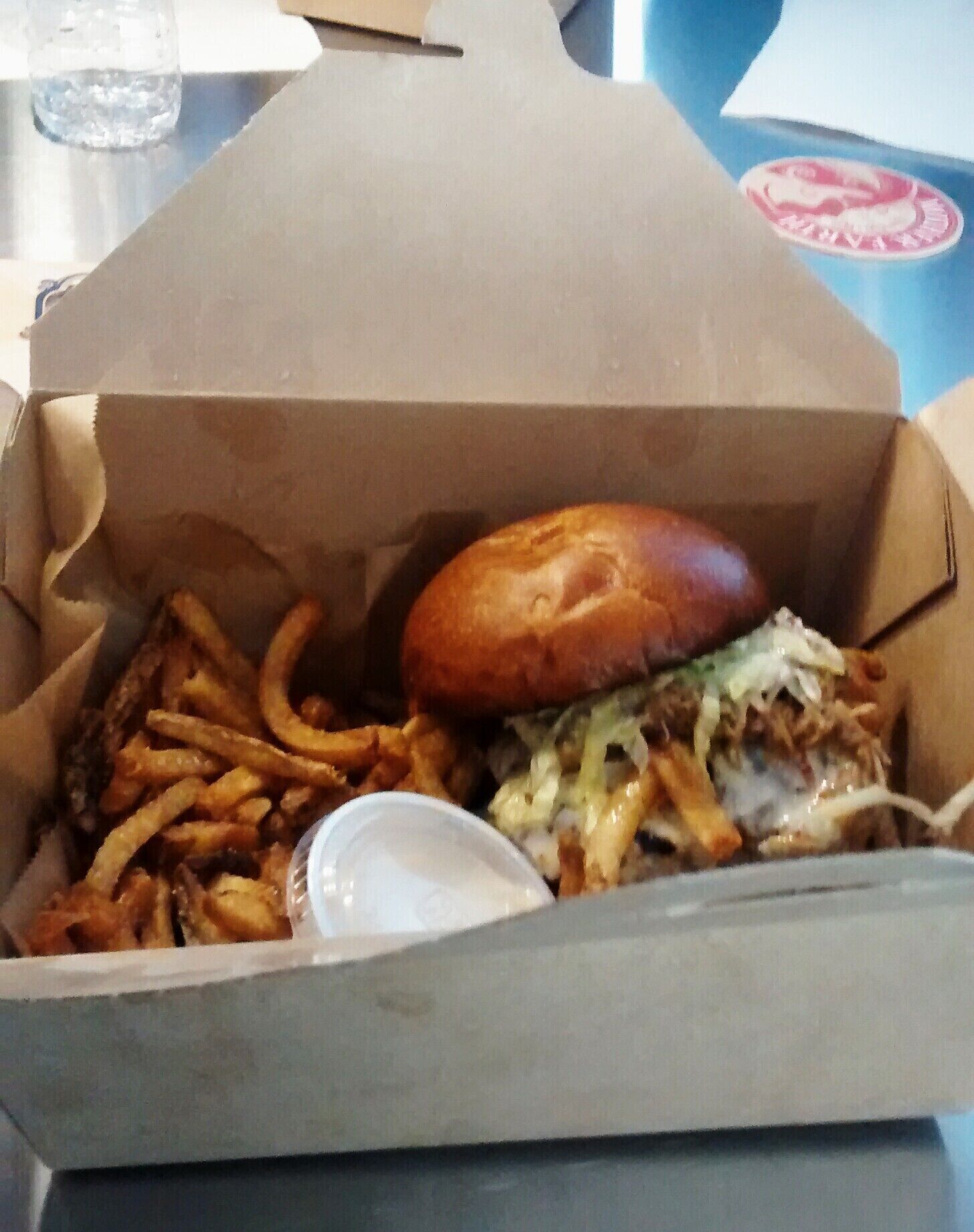 #foodie #restaurant #food #craftbeer Do yourself a favor and order the Bensanity.  It's simply amazing.  Pairs well with Mother Earth beers.  In fact, they keep a menu right there at the bar.  Genius!