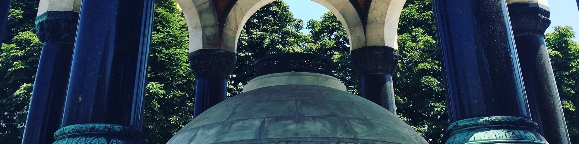 Fountain gift from germans to ottoman sultan.