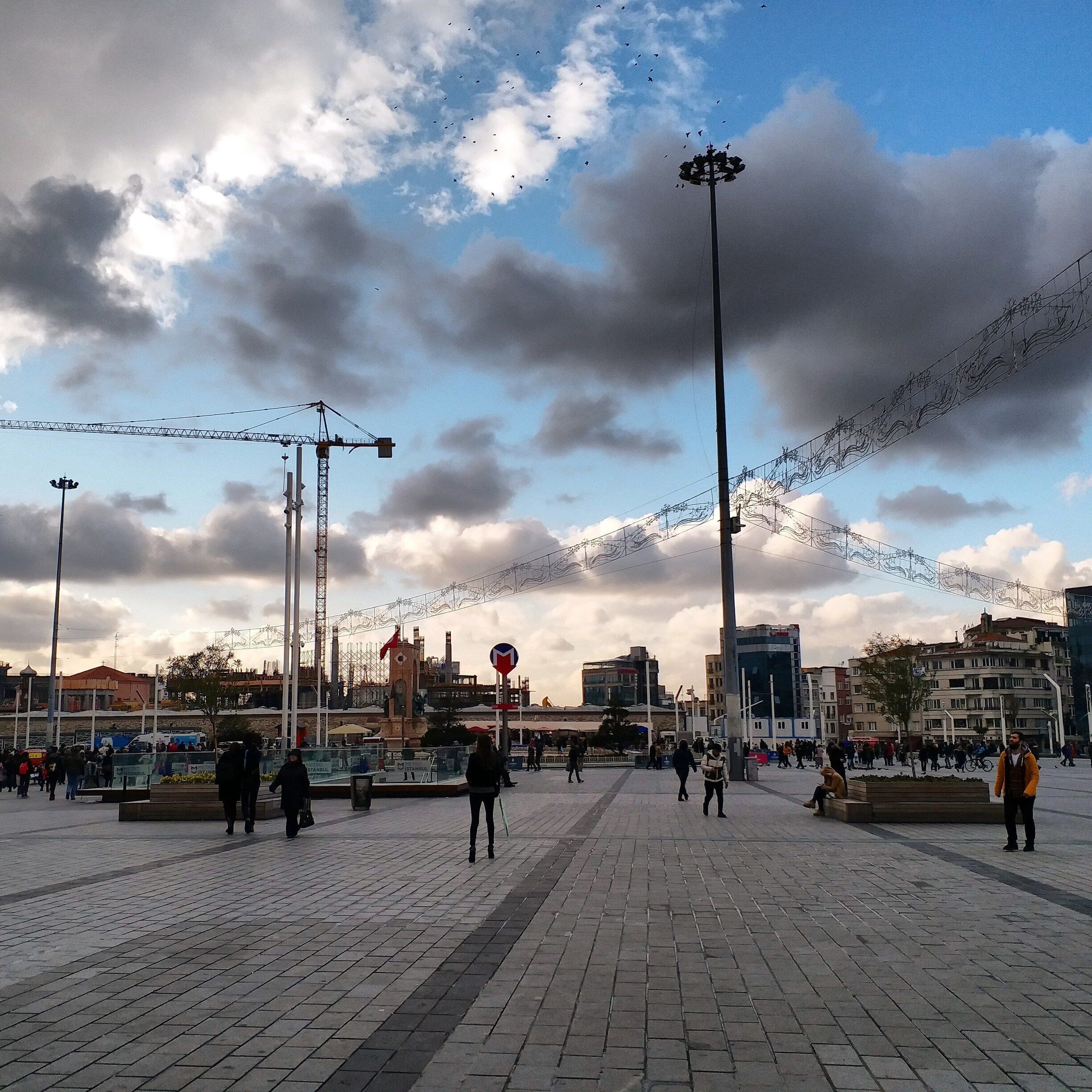 Taksim Square - just sit and people-watch. 