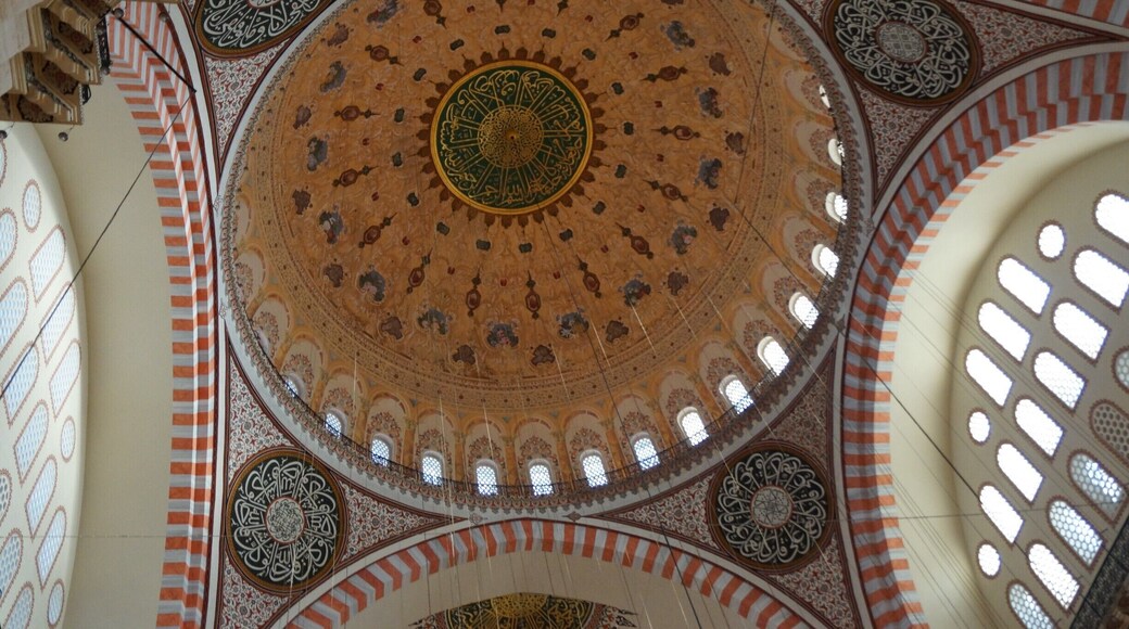 There are so many beautiful Mosques in Istanbul. The Suleymaniye Mosque has really lovely surrounds as well as a stunning interior.