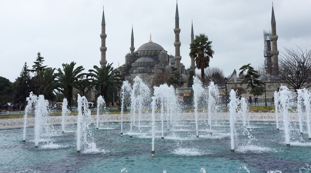 Blue Mosque in Istanbul. January 2015. #waterlust
