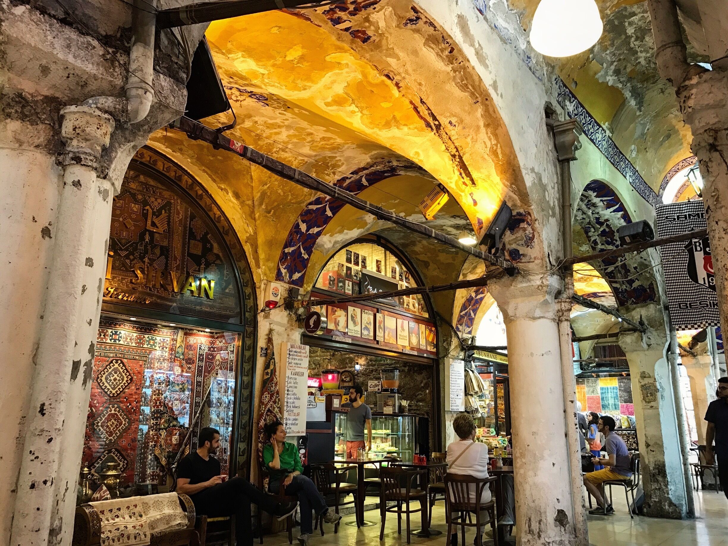 The Grand Bazaar, one of the largest and oldest covered markets in the world. #istanbul